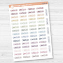 Cancelled Planner Stickers | F8 | S-200