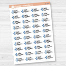 Swim Lesson Icon Script Planner Stickers | F17 | E-024