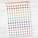 Micro Birthday Cake Icons Planner Stickers | I-076