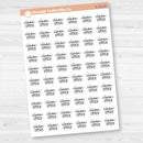 Clean Office Script Planner Stickers | F17 | S-223