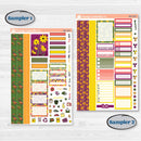 Spring or Summer Floral Kit | Weekly Sticker Kit for Vertical Planners like Erin Condren | Flower Garden | KIT-381-A