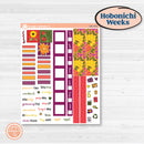 Spring or Summer Floral Kit | Hobonichi Weeks Weekly Planner Kit Stickers | Flower Garden | KIT-381-F