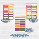 Spring or Summer Floral Kit | A5 Compact Vertical Planner Kit Stickers for Erin Condren | Flower Garden | KIT-381-G