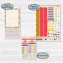 Spring or Summer Floral Kit | 7x9 Erin Condren Daily Duo Planner Kit Stickers | Flower Garden | KIT-381-M
