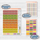 2025Draft | Laurel Denise Standard Vertical & Horizontal Planner Kit Stickers | Flower Garden | KIT-381-Q