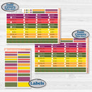 Spring or Summer Floral Kit | Laurel Denise Portrait Planner Kit Stickers | Flower Garden | KIT-381-R