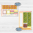 Spring or Summer Floral Kit | 7x9 Plum Monthly & Dashboard Planner Kit Stickers | Flower Garden | KIT-381-T