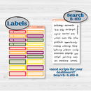 Spring or Summer Floral Kit | 8.5x11 Plum Monthly & Dashboard Planner Kit Stickers | Flower Garden | KIT-381-U