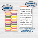 Spring or Summer Floral Kit | A5 Erin Condren Monthly & Dashboard Planner Kit Stickers | Flower Garden | KIT-381-V