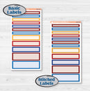 Floral Memorial Day Kit | 7x9 Compact Vertical Planner Kit Stickers | Brave | KIT-382-H