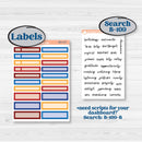 Floral Memorial Day Kit | 8.5x11 Plum Monthly & Dashboard Planner Kit Stickers | Brave | KIT-382-U