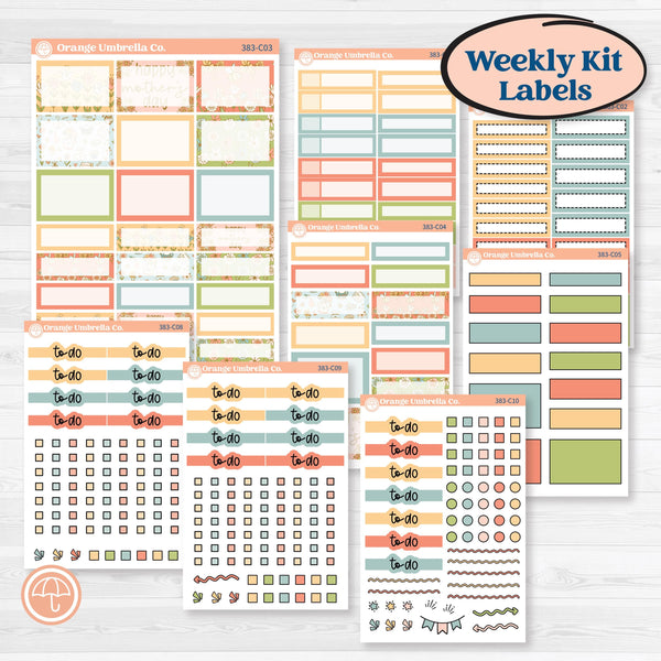 Mother’s Day K | Weekly Add-On Labels Planner Kit Stickers | Mom's Day Off | KIT-383-C