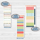 Butterflies & Rainbow Summer Kit | A5 Daily Duo Planner Kit Stickers | Spring Breeze | KIT-384-L