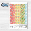 Butterflies & Rainbow Summer Kit | 7x9 Erin Condren Daily Duo Planner Kit Stickers | Spring Breeze | KIT-384-M
