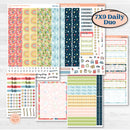 Butterflies & Rainbow Summer Kit | 7x9 Erin Condren Daily Duo Planner Kit Stickers | Spring Breeze | KIT-384-M
