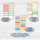 Butterflies & Rainbow Summer Kit | 7x9 Erin Condren Daily Duo Planner Kit Stickers | Spring Breeze | KIT-384-M