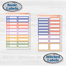 Bear and Plant Kit | Weekly Add-On Labels Planner Kit Stickers | Homebody | KIT-385-C