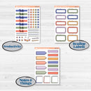 Bear and Plant Kit | Weekly Add-On Labels Planner Kit Stickers | Homebody | KIT-385-C