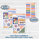 Bear and Plant Kit | Journaling Kit Planner Stickers | Homebody | KIT-385-D