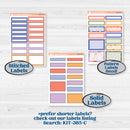 Bear and Plant Kit | A5 Compact Vertical Planner Kit Stickers for Erin Condren | Homebody | KIT-385-G