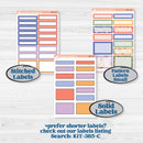 Bear and Plant Kit | A5 Daily Duo Planner Kit Stickers | Homebody | KIT-385-L