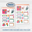 Cinco De Mayo Llama Kit | Weekly Sticker Kit for Vertical Planners like Erin Condren | Pinata | KIT-386-A