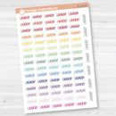 Laundry Planner Stickers | F8 | S-175