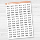 Day Off Planner Stickers | F8 | S-176