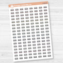 Hand Doodled Book Icons Planner Stickers | I-024
