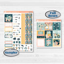 Travel Vacation Planner Kit | Hobonichi Cousin Weekly & Daily Planner Kit Stickers | Adventure Awaits | KIT-387-E