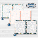 Travel Vacation Planner Kit | 7x9 Erin Condren Daily Duo Planner Kit Stickers | Adventure Awaits | KIT-387-M