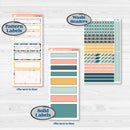 Travel Vacation Planner Kit | 7x9 Erin Condren Daily Duo Planner Kit Stickers | Adventure Awaits | KIT-387-M