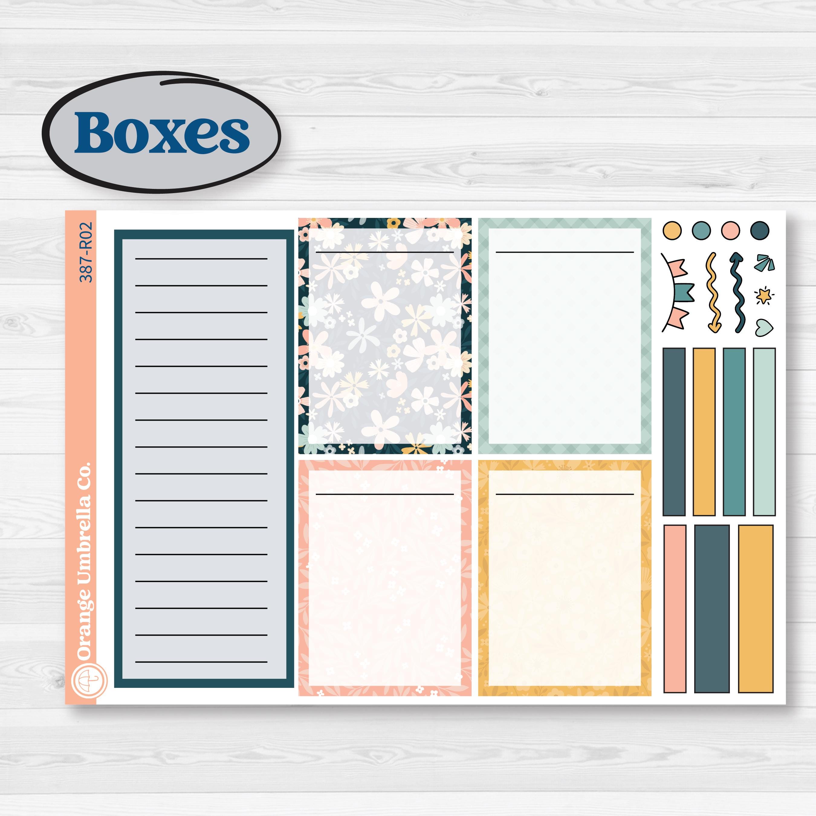 Travel Vacation Planner Kit | Laurel Denise Portrait Planner Kit Stickers | Adventure Awaits| KIT-387-R