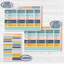 Summer Ocean Beach Kit | Laurel Denise Portrait Planner Kit Stickers | Seas the Day | KIT-388-R