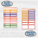 Summer Fruit Kit | Weekly Add-On Labels Planner Kit Stickers | Ripe | KIT-389-C