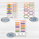 Summer Fruit Kit | Weekly Add-On Labels Planner Kit Stickers | Ripe | KIT-389-C