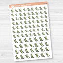 Lizard Icons | Feed Gecko | Hand Doodled Icons Planner Stickers | I-138