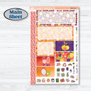Summer Fruit Kit | Plum Vertical Priorities 7x9 Planner Kit Stickers | Ripe | KIT-389-J