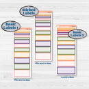 Summer Fruit Kit | A5 Daily Duo Planner Kit Stickers | Ripe | KIT-89-L