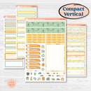 Bee Planner Kit | A5 Compact Vertical Planner Kit Stickers for Erin Condren | Buzz Off | KIT-390-G