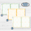 Bee Planner Kit | 7x9 Erin Condren Daily Duo Planner Kit Stickers | Buzz Off | KIT-390-M