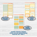 Bee Planner Kit | 7x9 Plum Daily Planner Kit Stickers | Buzz Off | KIT-390-P