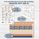 Fun Animal Kit | Hobonichi Cousin Weekly & Daily Planner Kit Stickers | Gone With The Wild | KIT-391-E