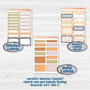 Fun Animal Kit | A5 Compact Vertical Planner Kit Stickers for Erin Condren | Gone With The Wild | KIT-391-G