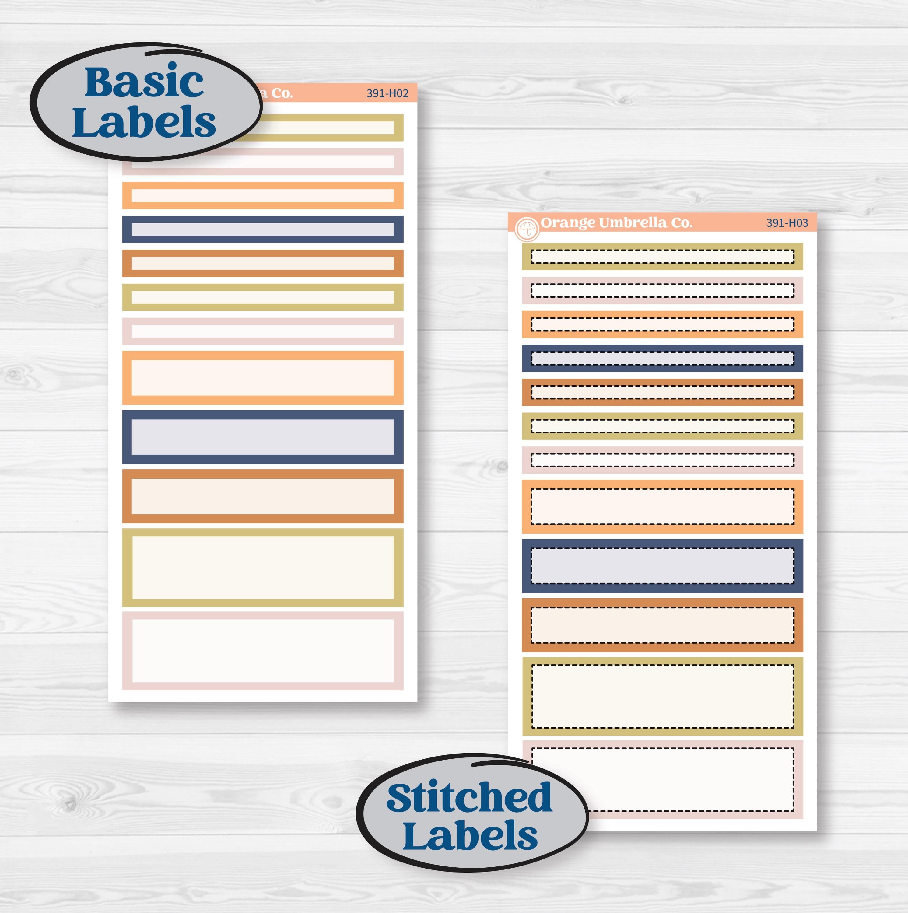 Fun Animal Kit | 7x9 Compact Vertical Planner Kit Stickers | Gone With The Wild | KIT-391-H