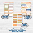 Fun Animal Kit | A5 Daily Duo Planner Kit Stickers | Gone With The Wild | KIT-391-L