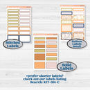 Fun Animal Kit | 7x9 Erin Condren Daily Duo Planner Kit Stickers | Gone With The Wild | KIT-391-M