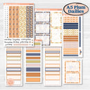 Fun Animal Kit | A5 Plum Daily Planner Kit Stickers | Gone With The Wild | KIT-391-N