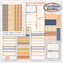 Fun Animal Kit | 7x9 Plum Daily Planner Kit Stickers | Gone With The Wild | KIT-391-P