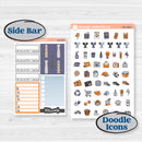 Father’s Day Kit | Weekly Add-On Planner Kit Stickers | Dapper Dad | KIT-392-B